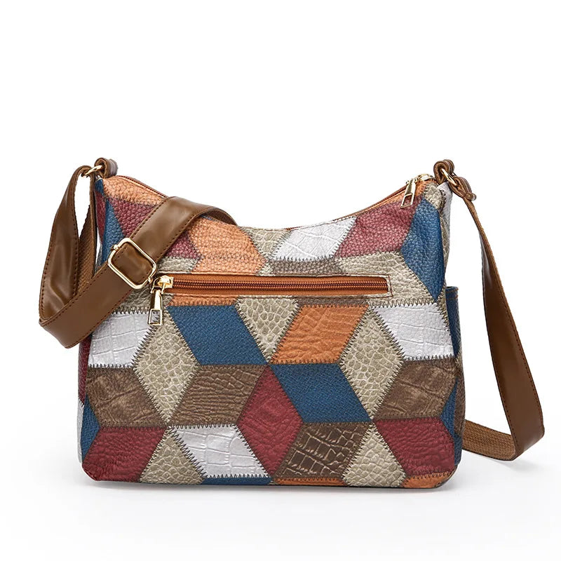 Allegra - Bolso con Bandolera Elegante de Cuero Hecho a Mano