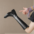 Tivra - Élégantes Bottes Artisanales en Cuir Vériable