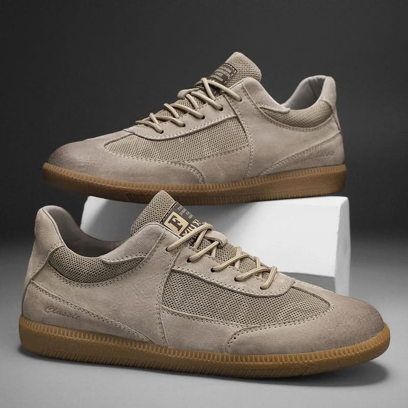ZAPATILLA DE CUERO GENUINO ITALIANO CALVINO