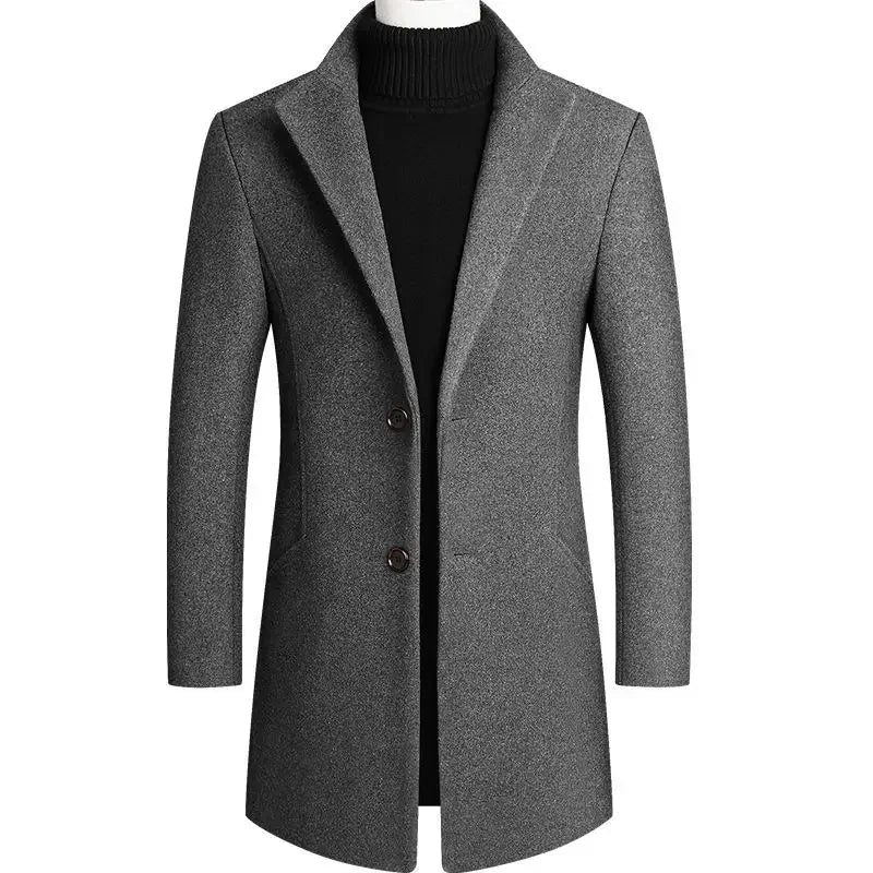 Van Elst Mode® | Gabardina de Hombre en Cachemira y Lana