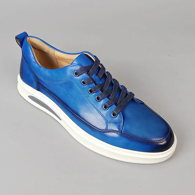 Arayik - Zapatillas Urbanas de Cuero para Hombre