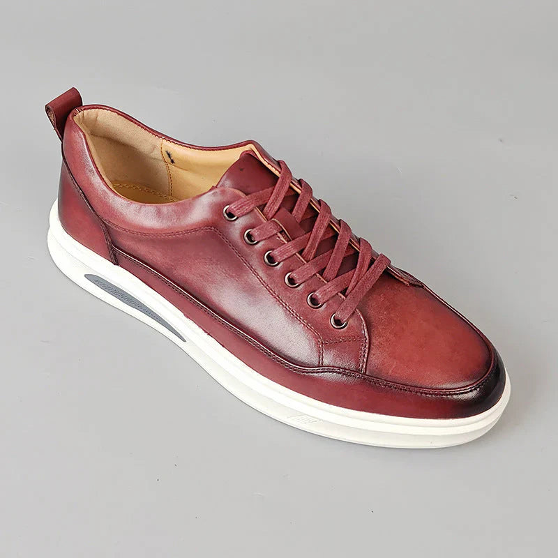 Arayik - Zapatillas Urbanas de Cuero para Hombre