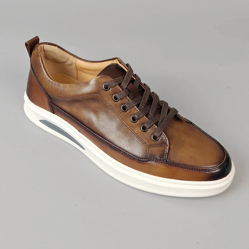 Arayik - Zapatillas Urbanas de Cuero para Hombre