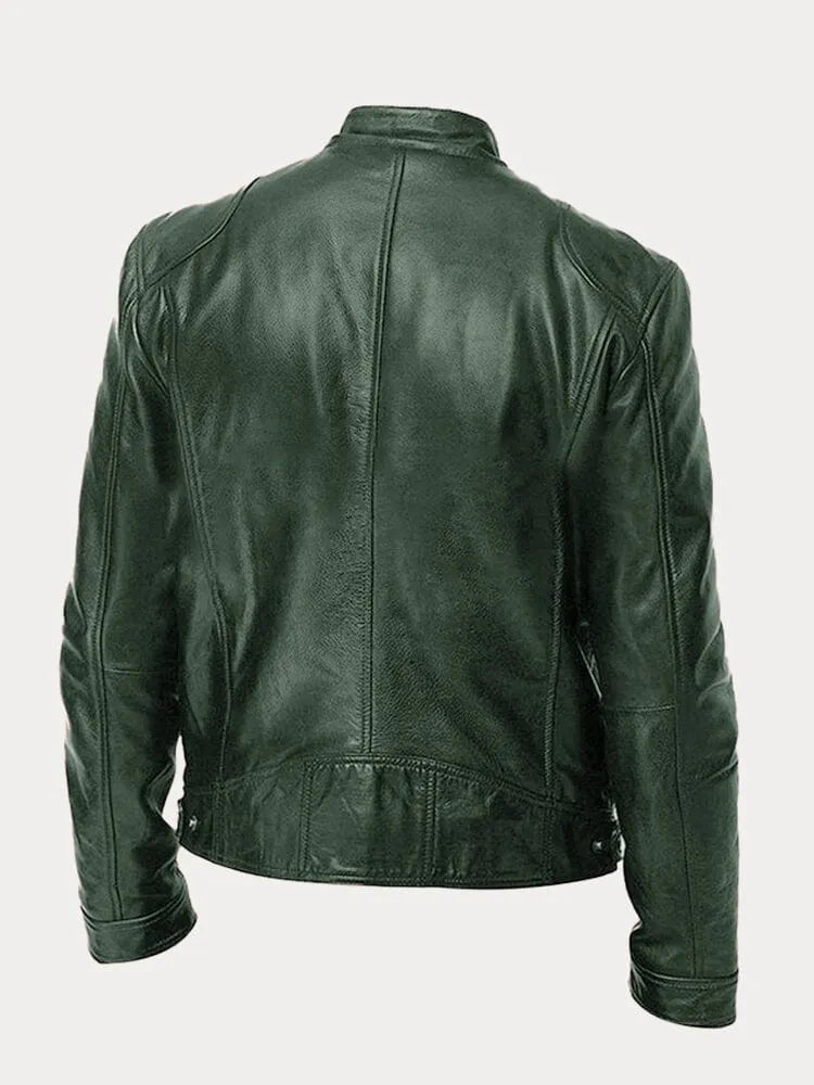 Martín – Chaqueta de Cuero Audaz