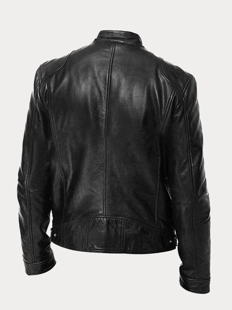 Martín – Chaqueta de Cuero Audaz