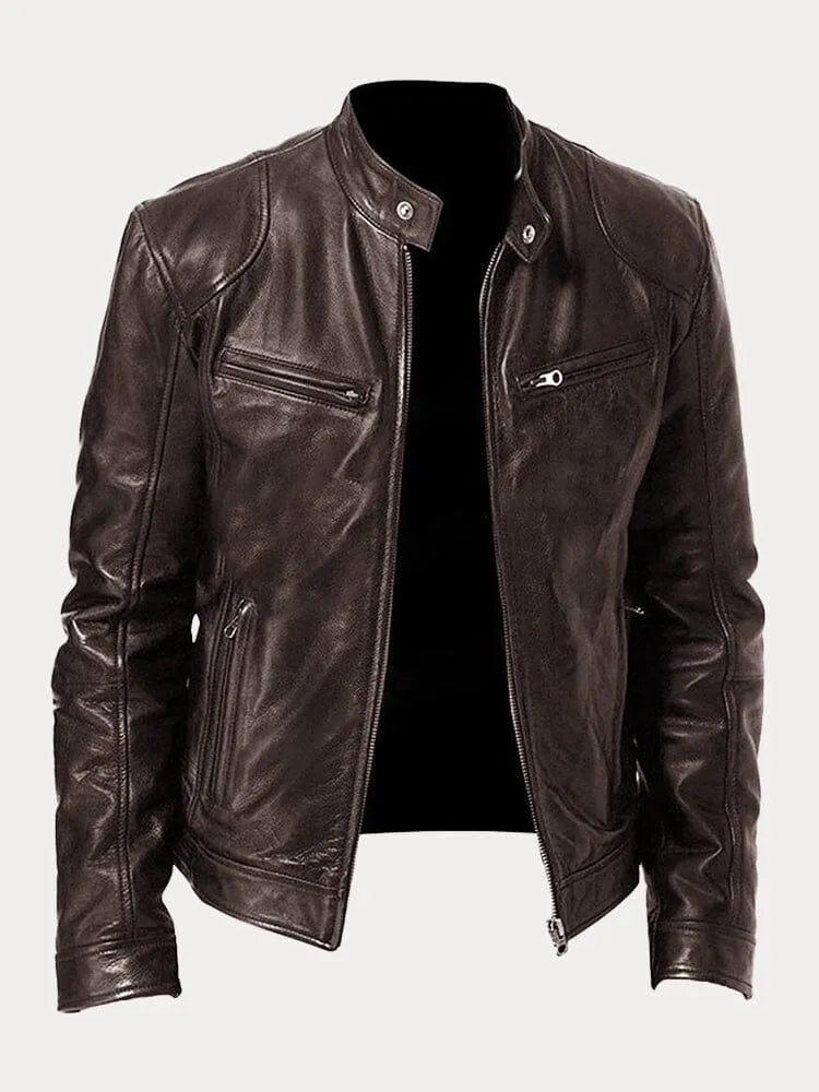 Martín – Chaqueta de Cuero Audaz