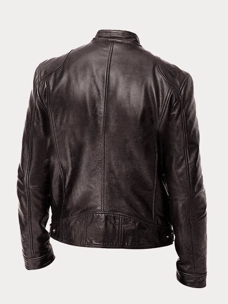 Martín – Chaqueta de Cuero Audaz