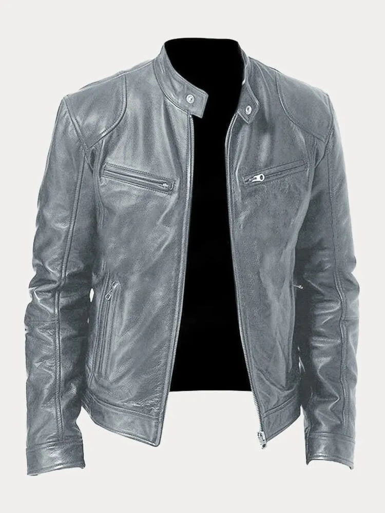 Martín – Chaqueta de Cuero Audaz