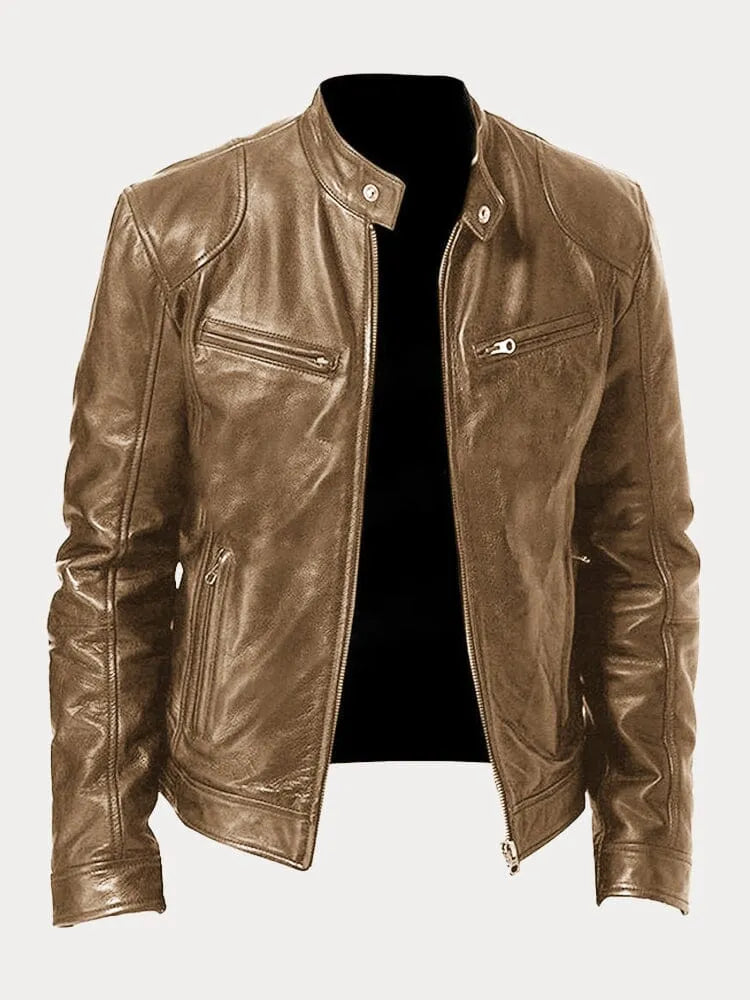 Martín – Chaqueta de Cuero Audaz