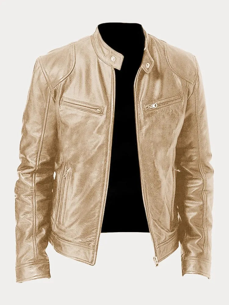 Martín – Chaqueta de Cuero Audaz