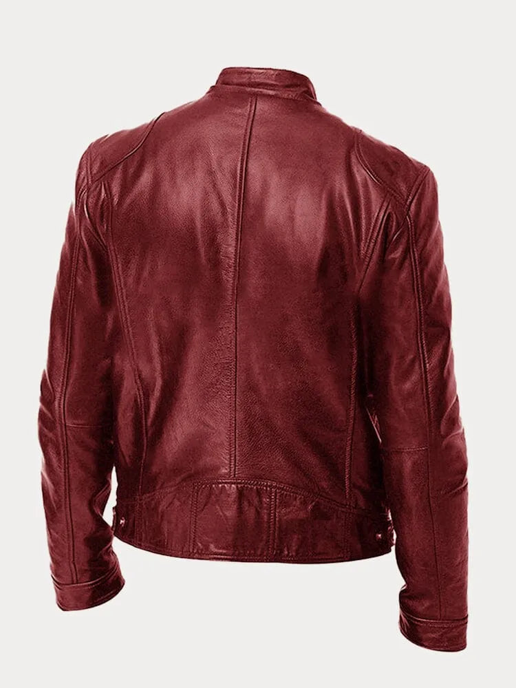 Martín – Chaqueta de Cuero Audaz