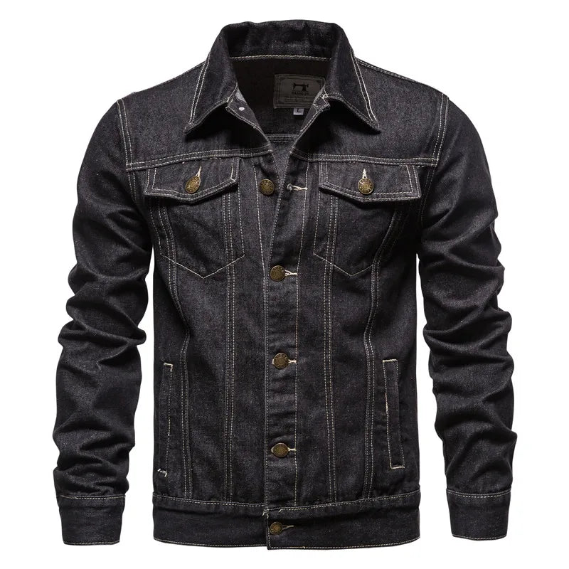 Van Elst Mode® | Chaqueta Denim de Motociclista