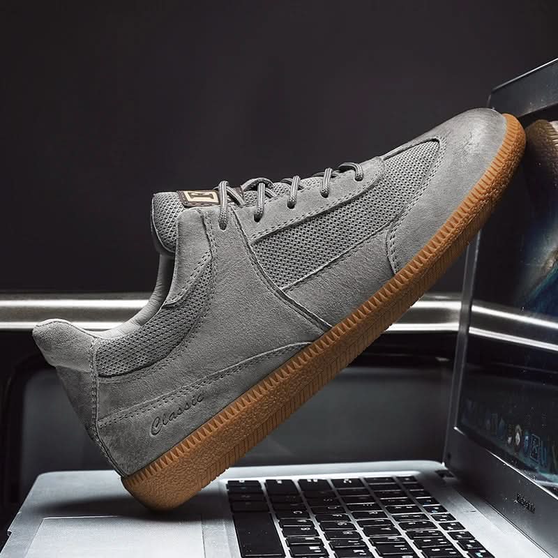 ZAPATILLA DE CUERO GENUINO ITALIANO CALVINO