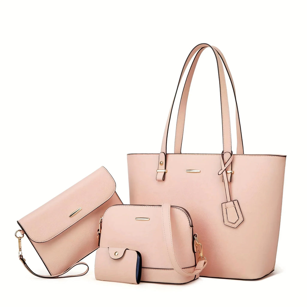 Luna Soler – Set Amelia de 4 bolsos de cuero vegano