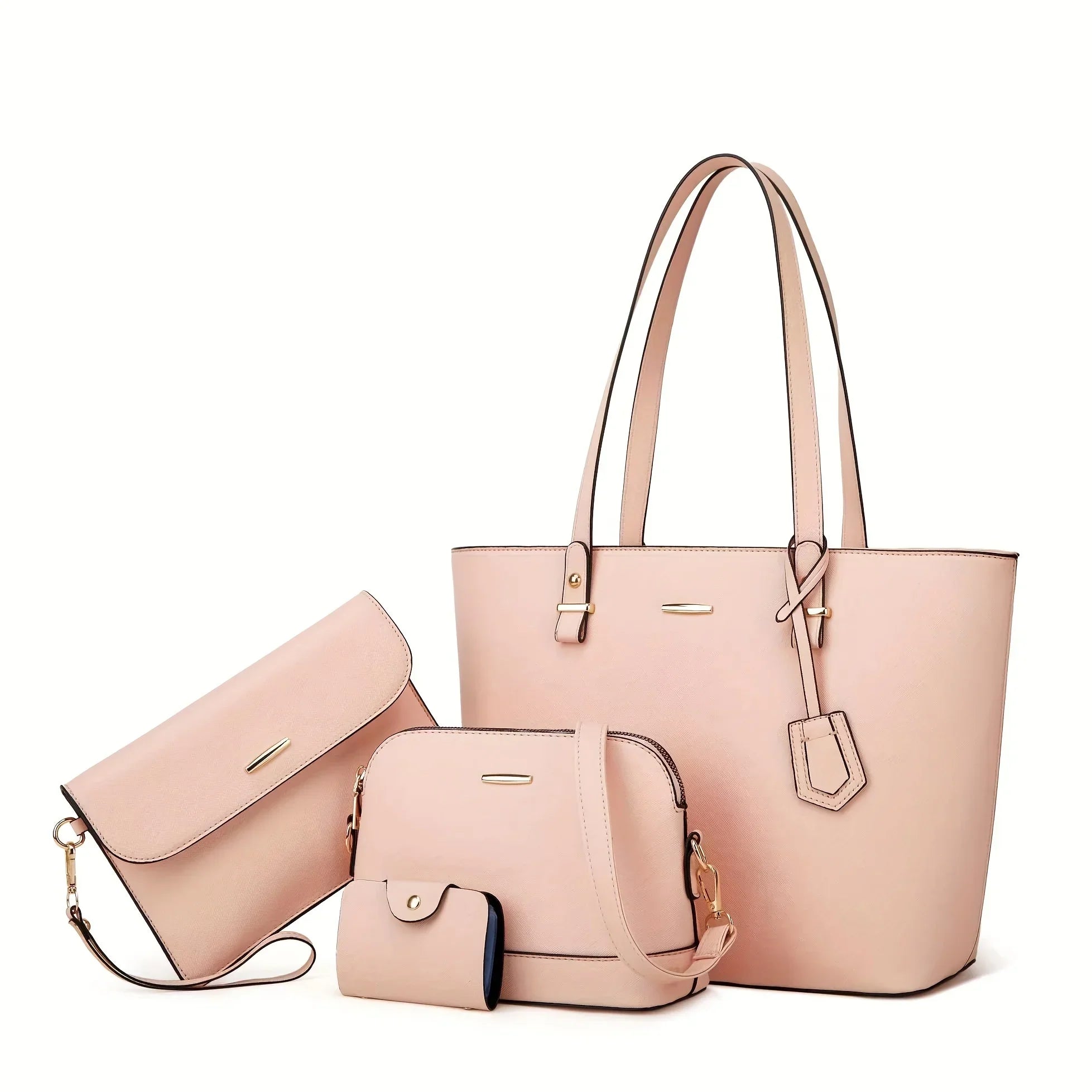 Luna Soler – Set Amelia de 4 bolsos de cuero vegano