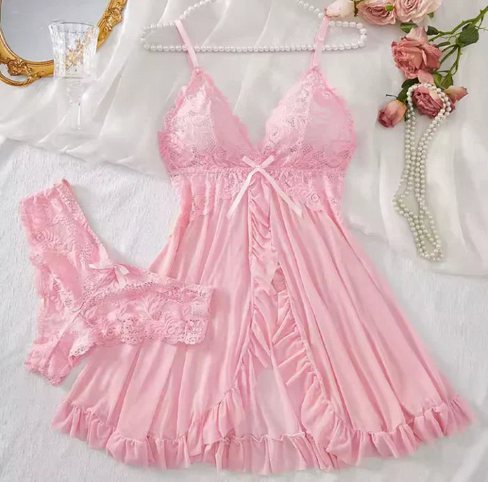 Yulia - Lencería Babydoll de Encaje Seductora