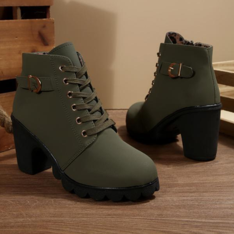 Rita - Elegantes botas de caña corta