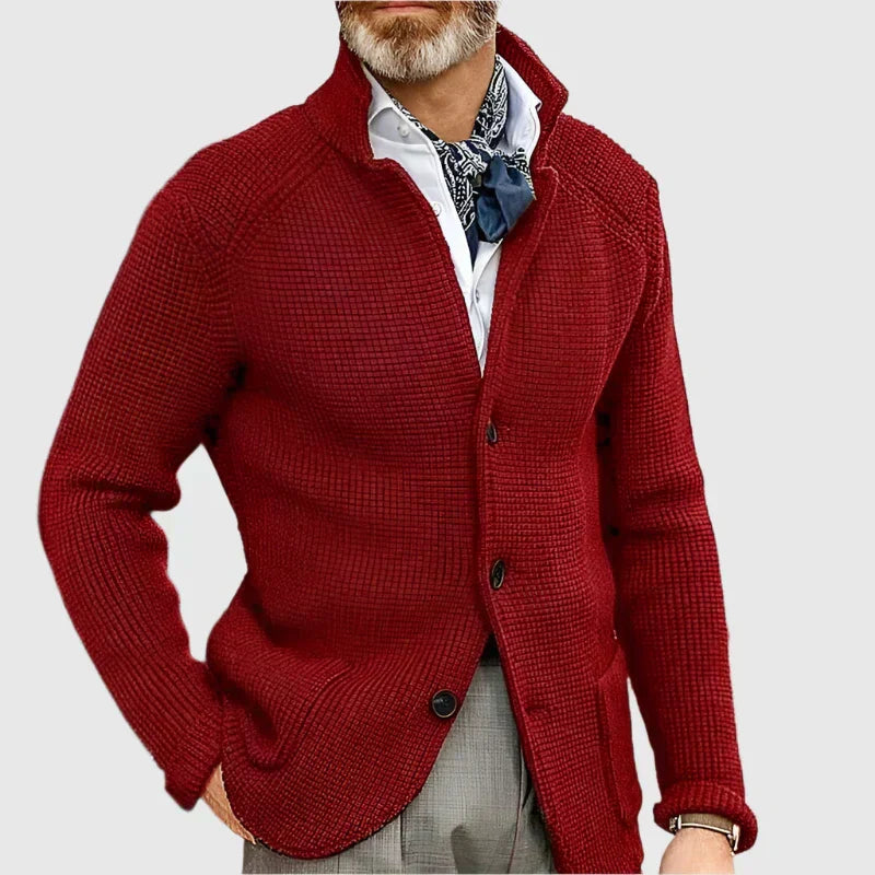 Renato - Cárdigan de Lana Elegante Masculino