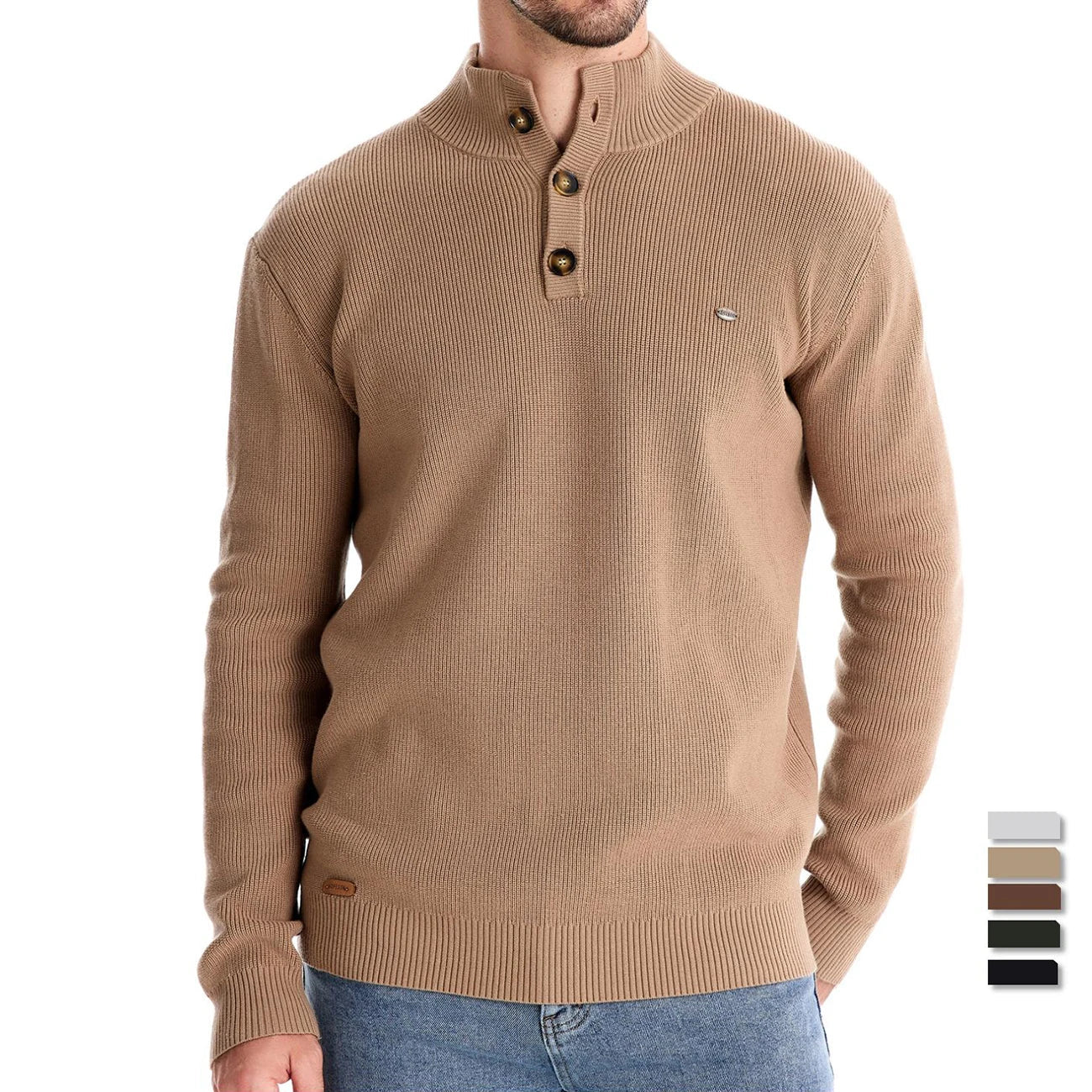 Van Elst Mode® | Suéter de Hombre con Diseño de Botones