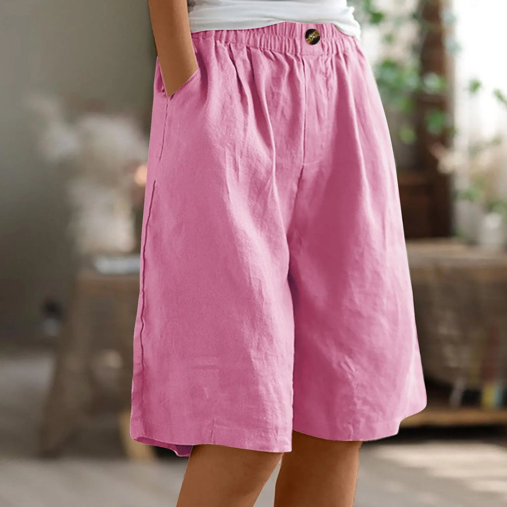 Siloe - Shorts Oversize de Estilo Bohemio