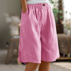 Siloe - Shorts Oversize de Estilo Bohemio