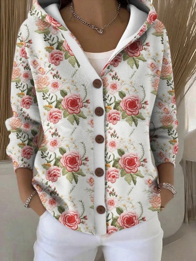 Javiera™ | Cárdigan Patchwork Artístico