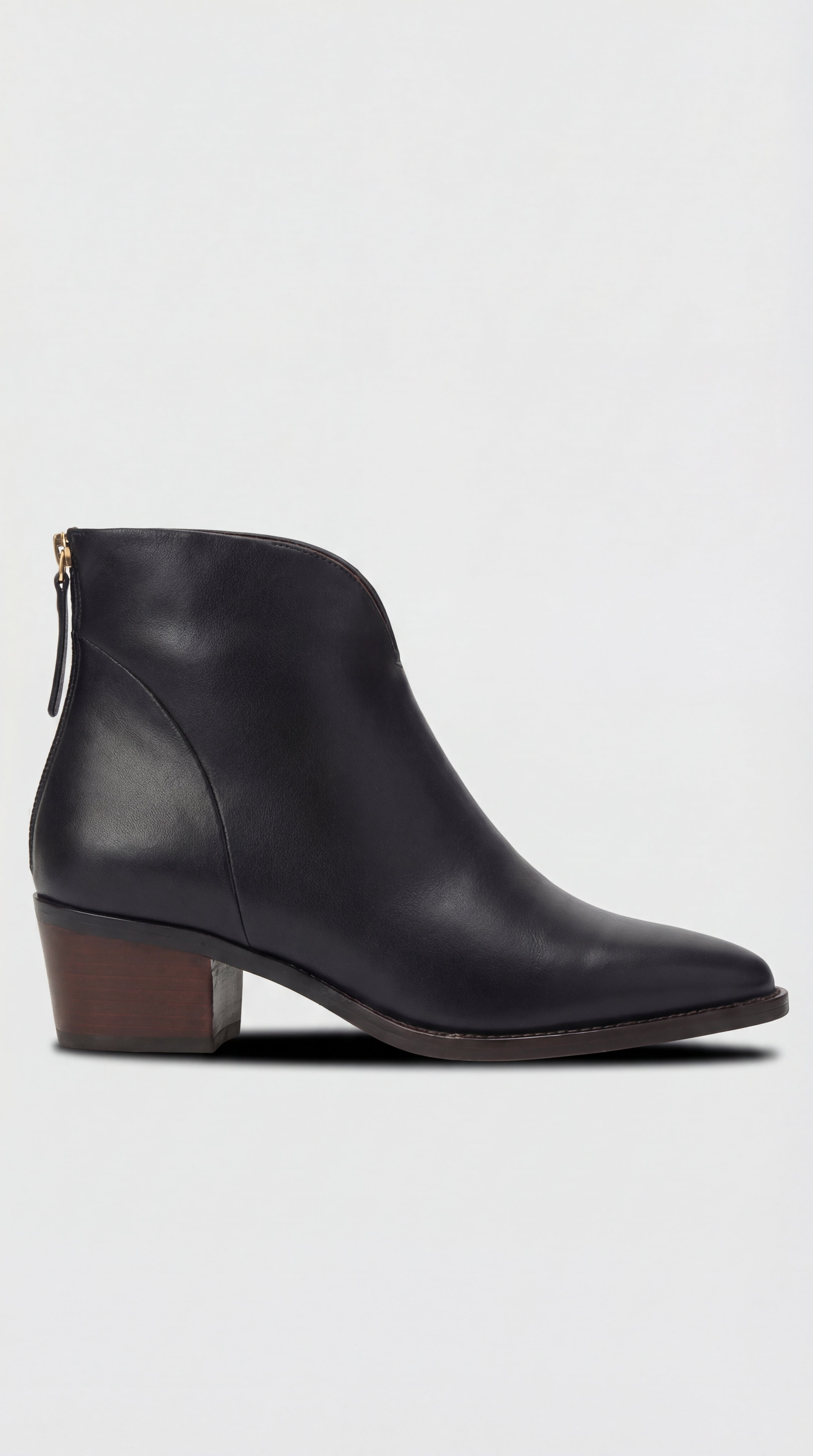 Botines Cristina de tacón bajo