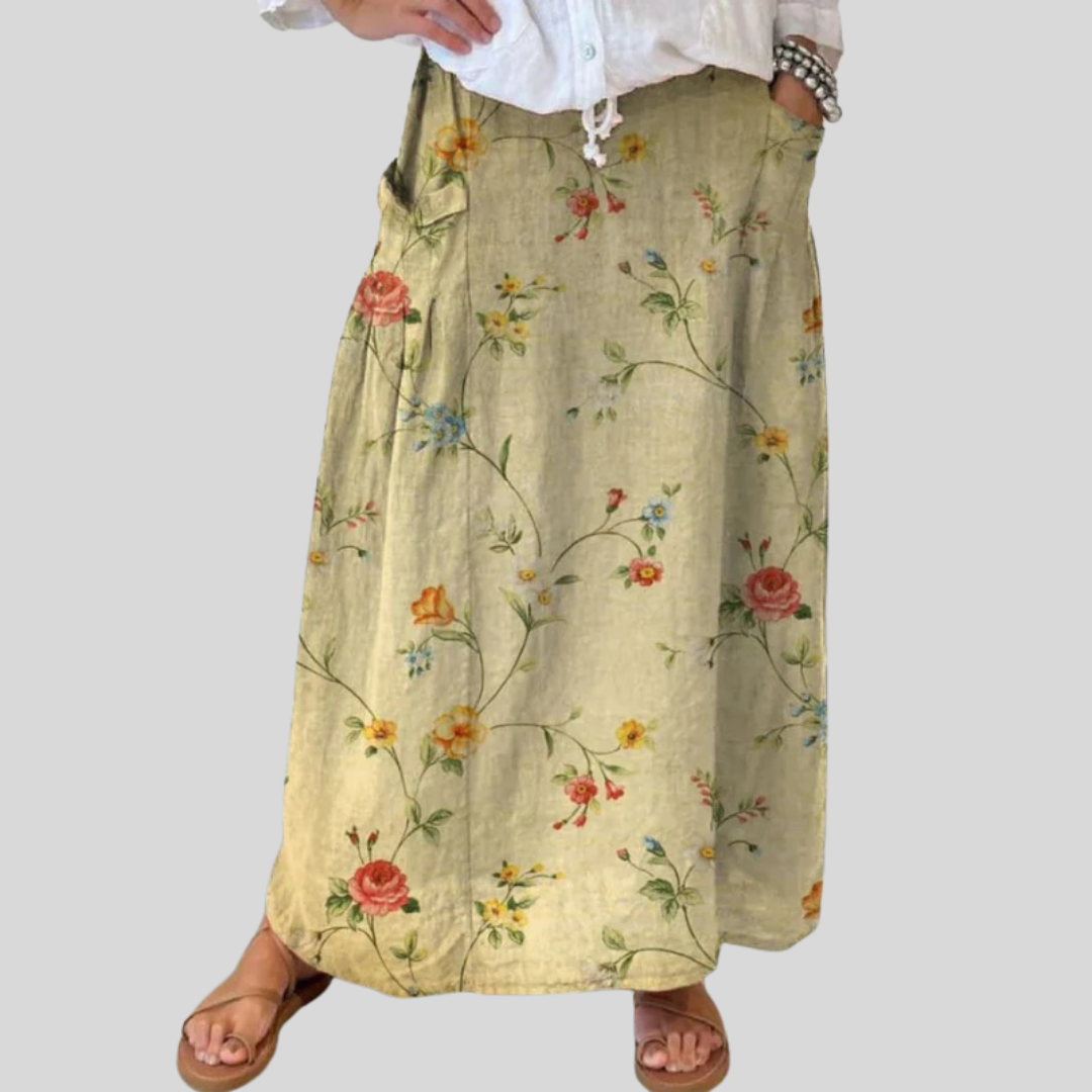 Nuria | Falda estampada ligera
