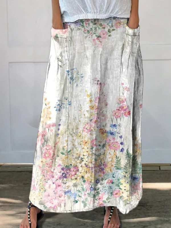 Jimena | Falda estampada ligera