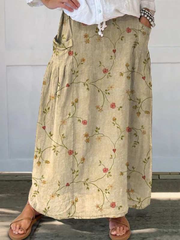 Ximena | Falda estampada ligera