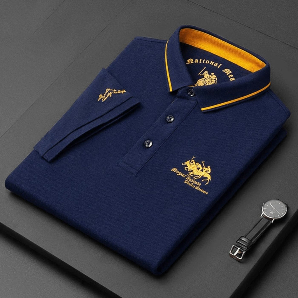Massimo | Polo de algodón de lujo