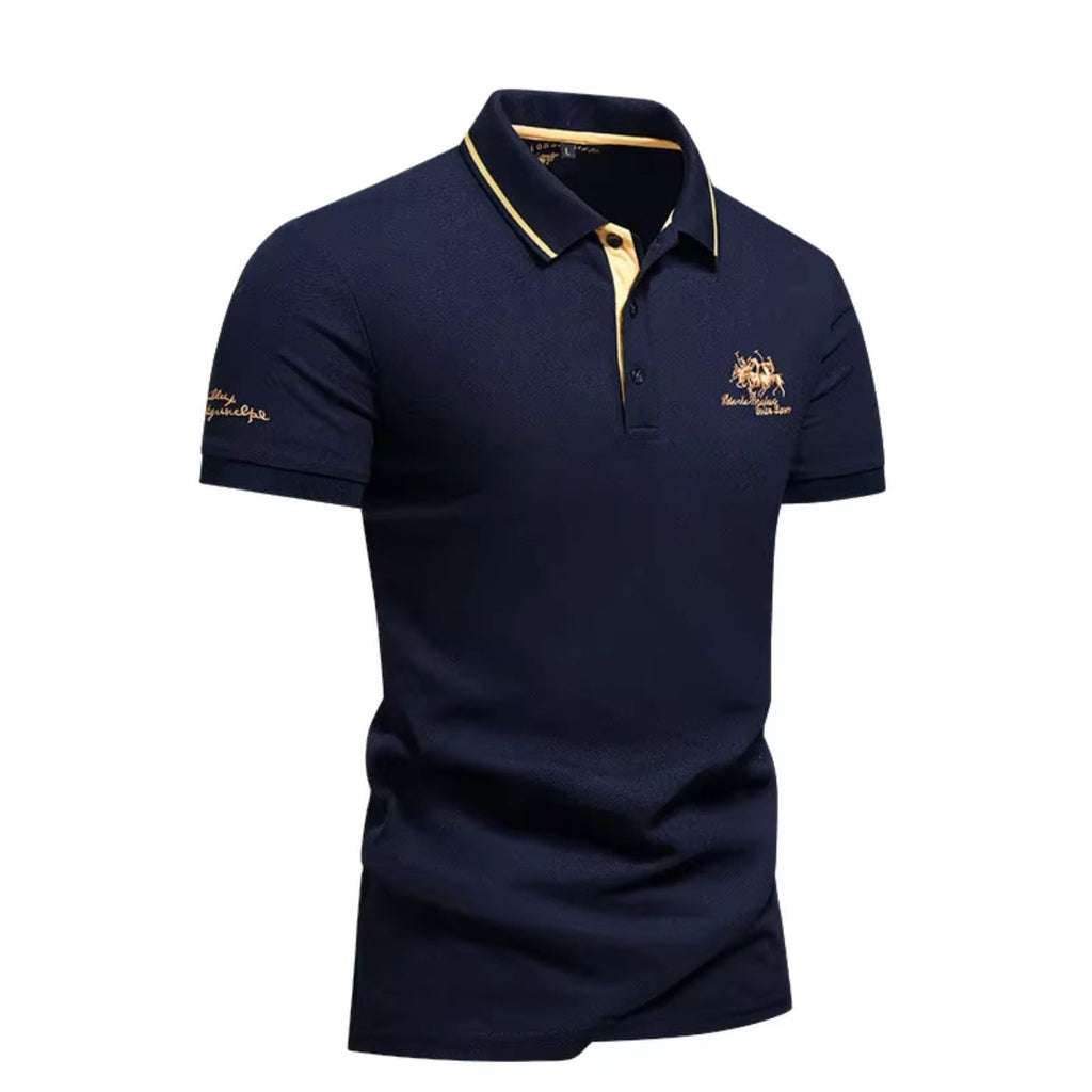 Massimo | Polo de algodón de lujo