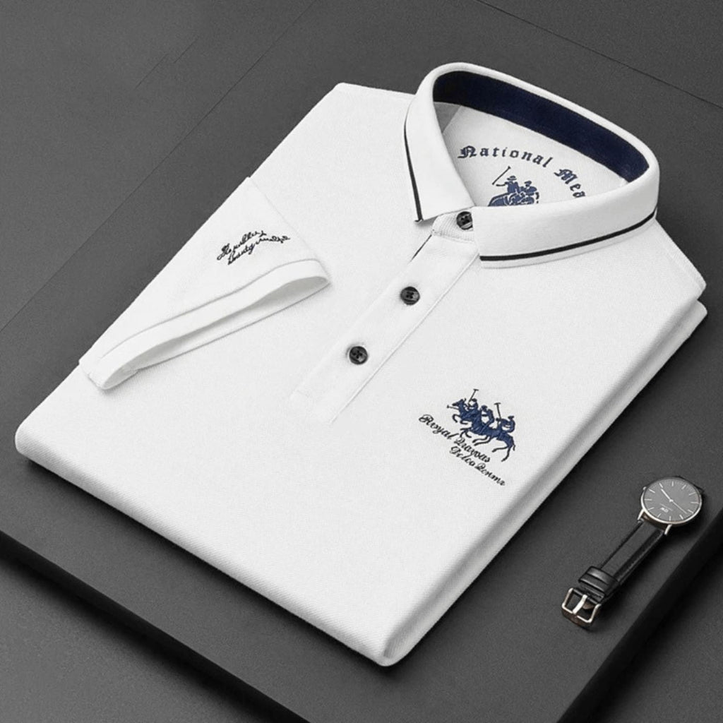 Massimo | Polo de algodón de lujo