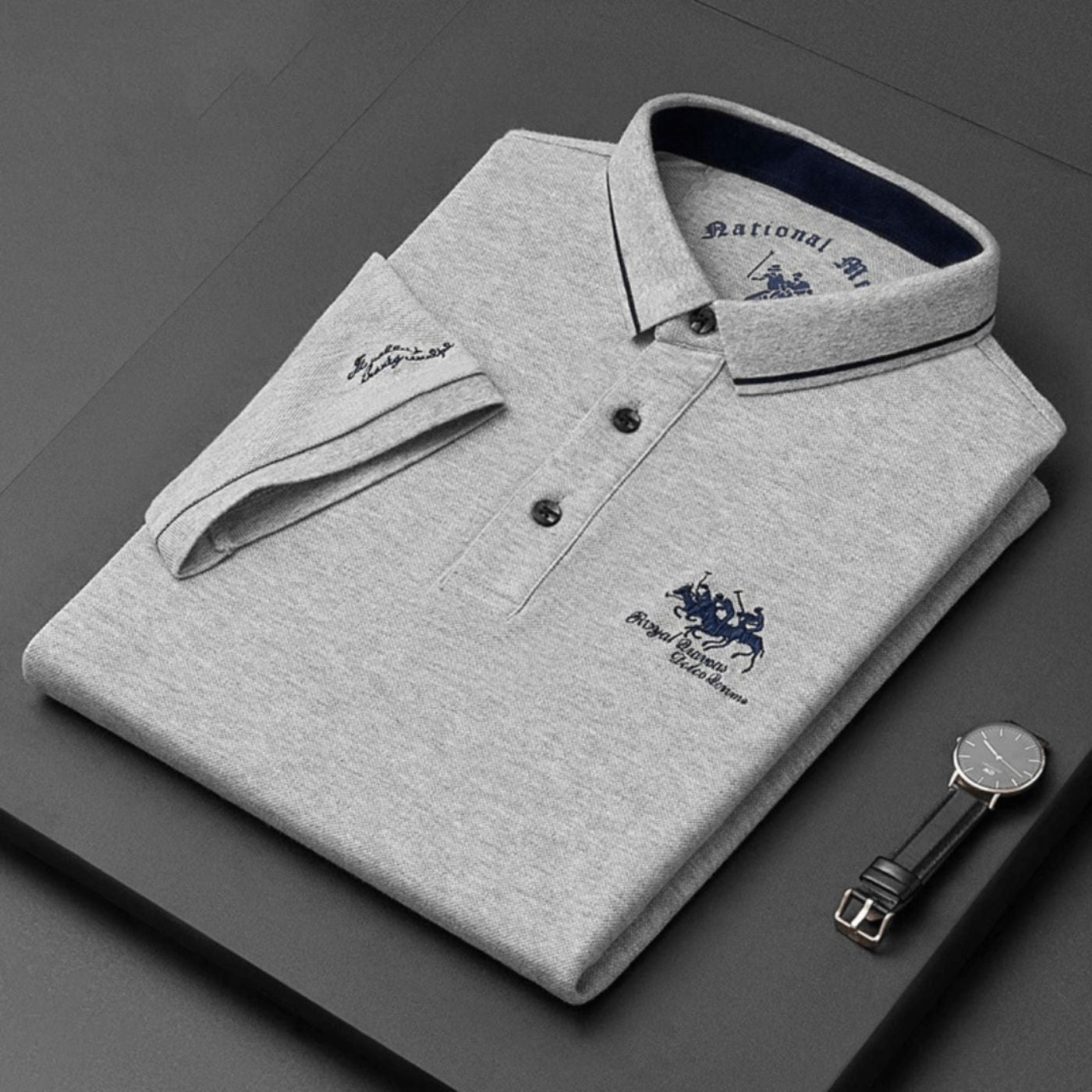 Massimo | Polo de algodón de lujo