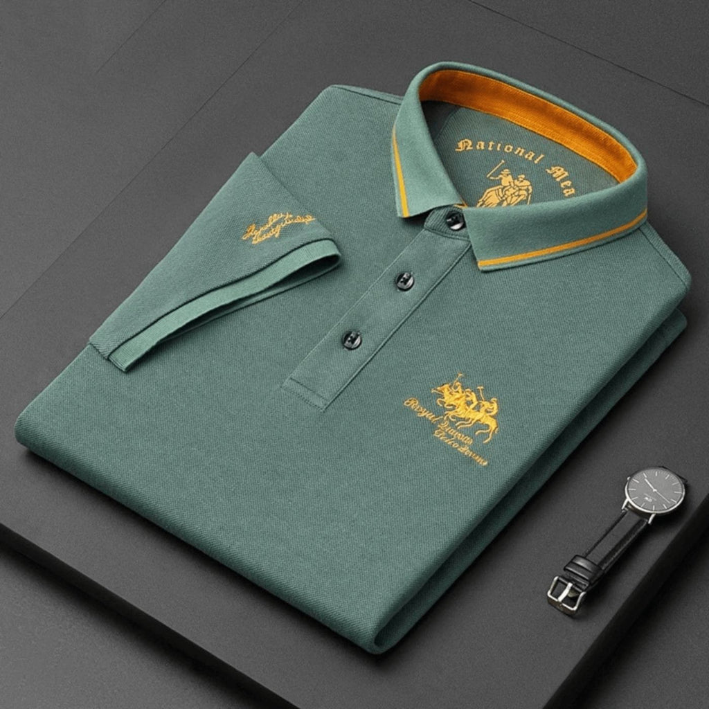Massimo | Polo de algodón de lujo