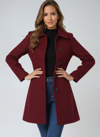 CHAQUETA FIT & FLARE ELEGANTE