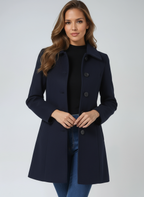 CHAQUETA FIT & FLARE ELEGANTE