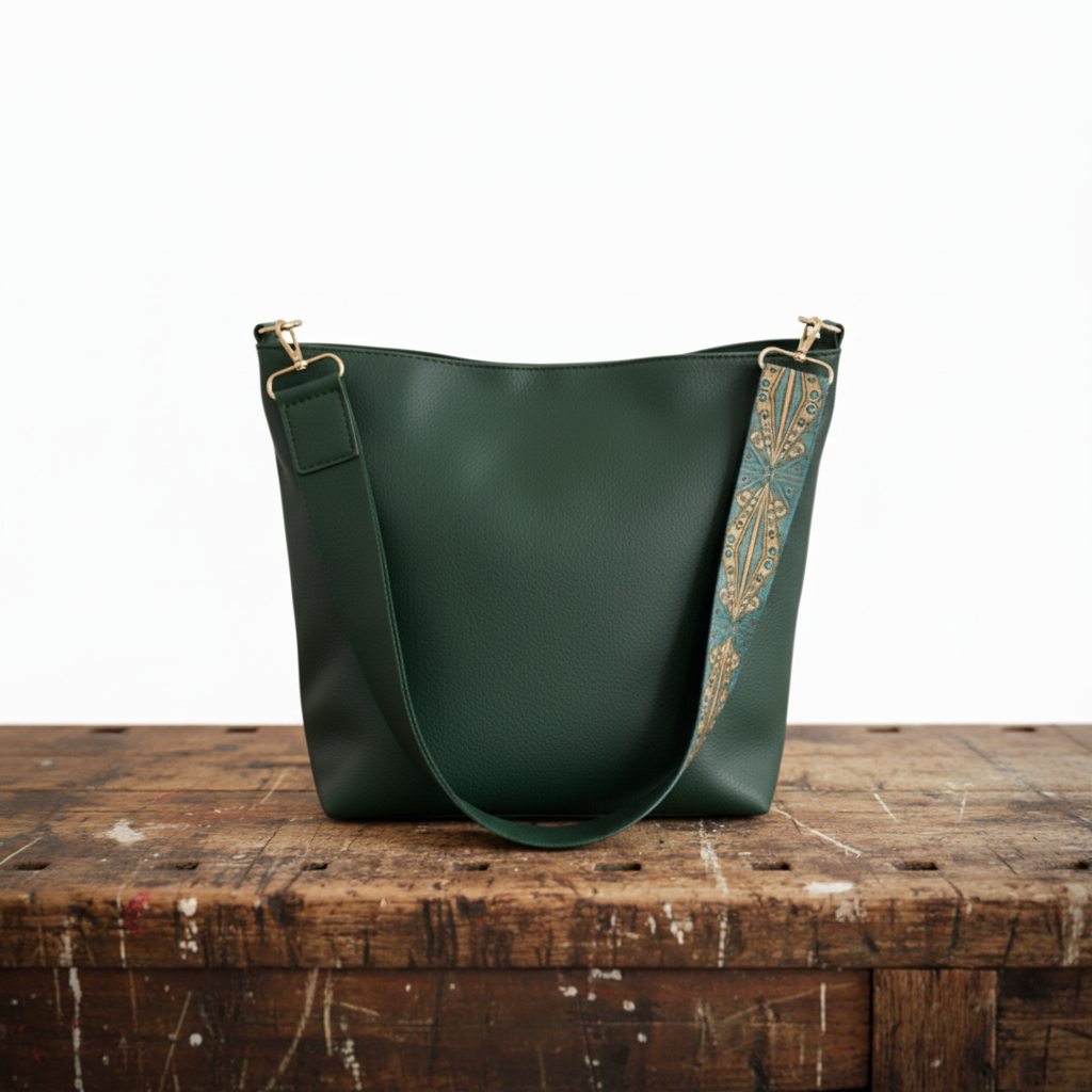 Luna Soler – Bolso Tamar de cuero vegano vintage