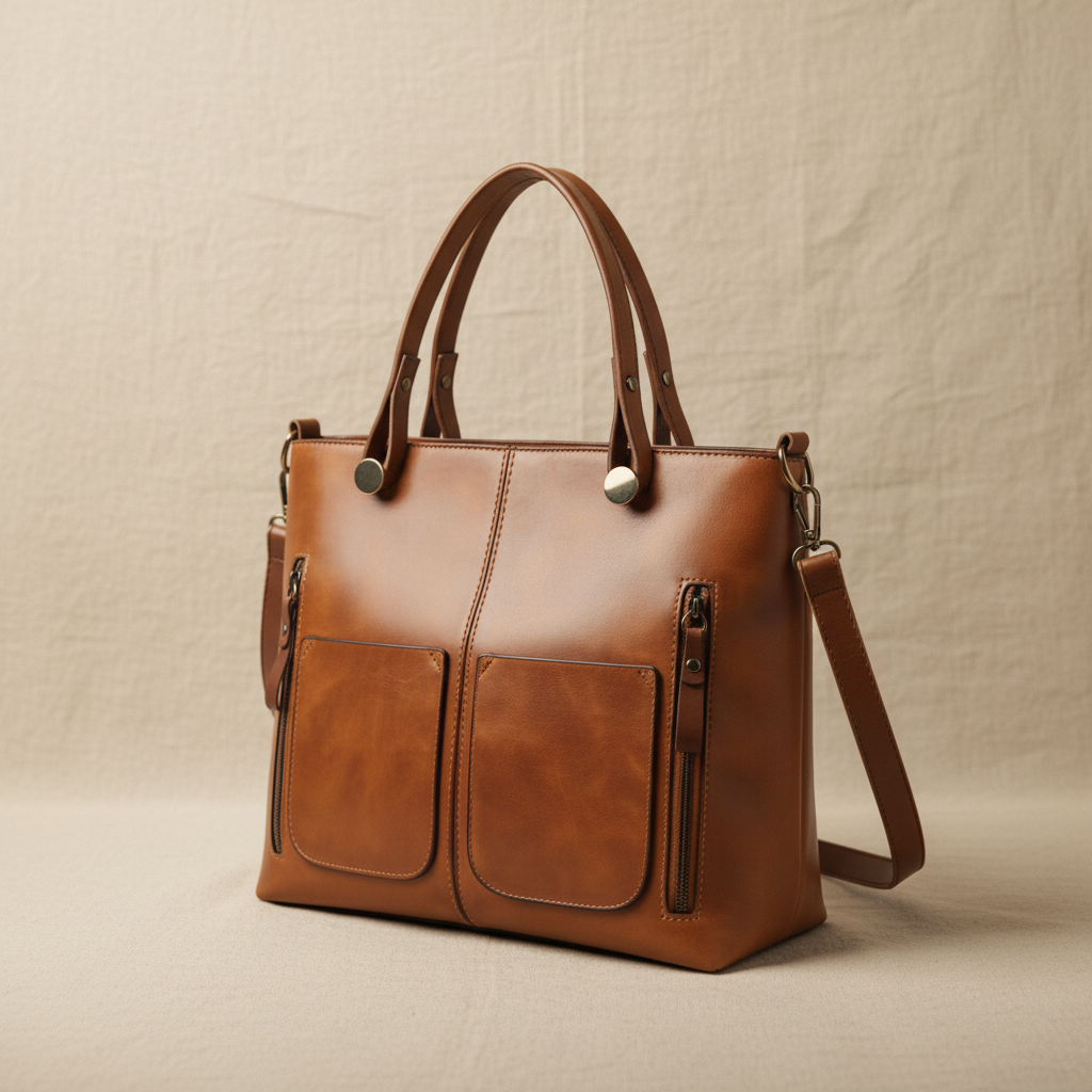 Luna Soler – Bolso Maya de cuero vegano elegante