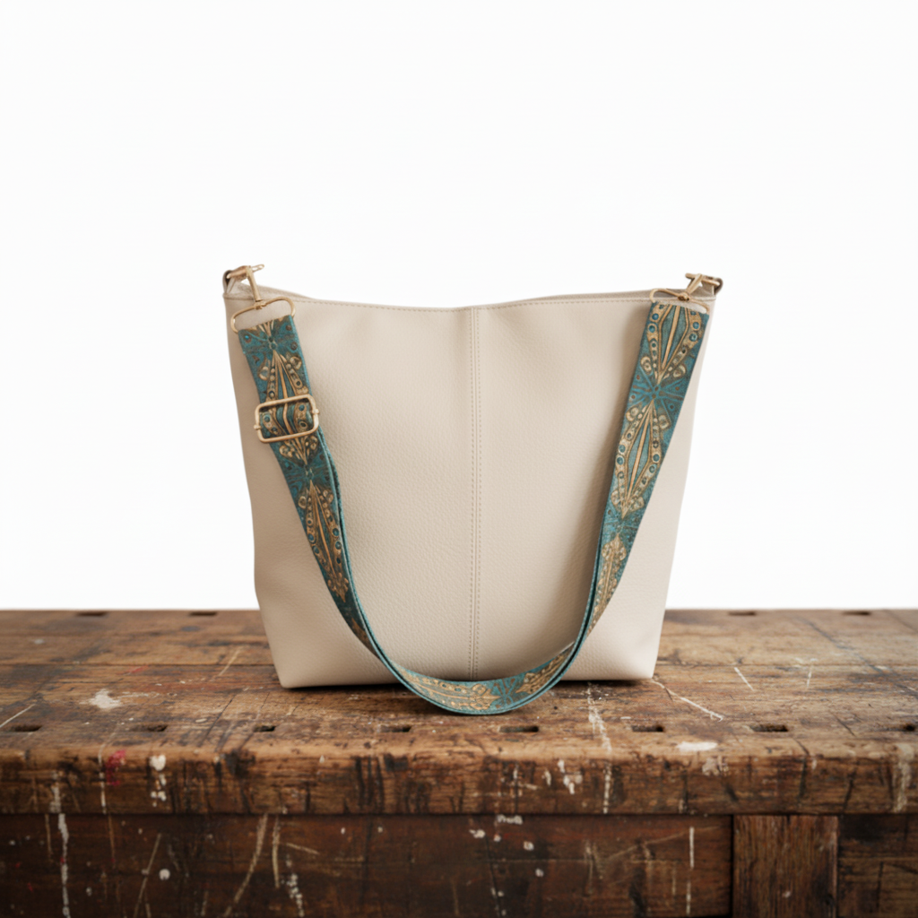 Luna Soler – Bolso Tamar de cuero vegano vintage