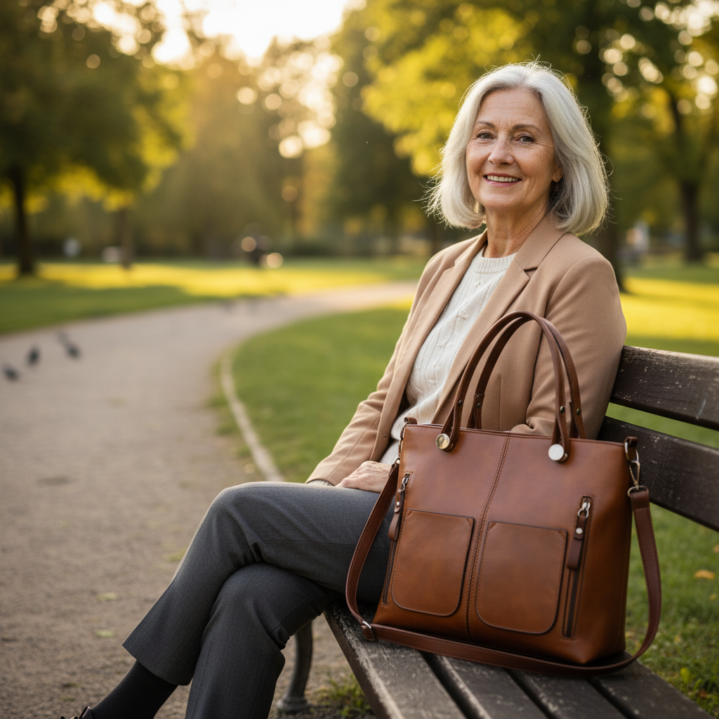 Luna Soler – Bolso Maya de cuero vegano elegante