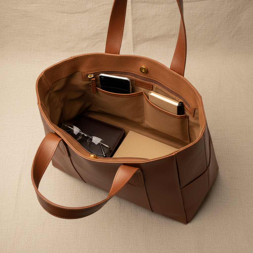 Luna Soler – Bolso Noga de cuero vegano elegante