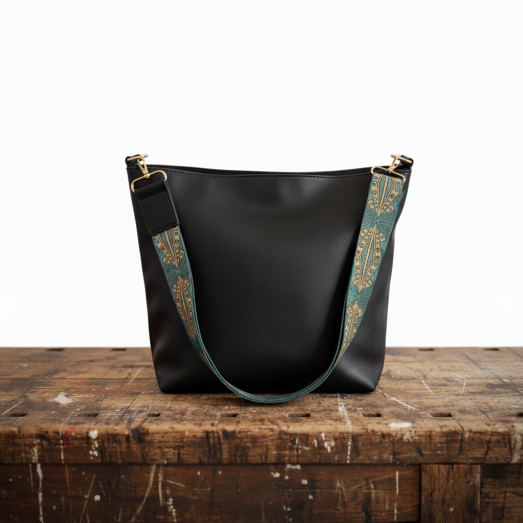 Luna Soler – Bolso Tamar de cuero vegano vintage