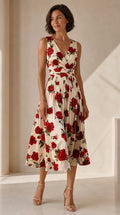 Carmen | Midi Floral de Rosas