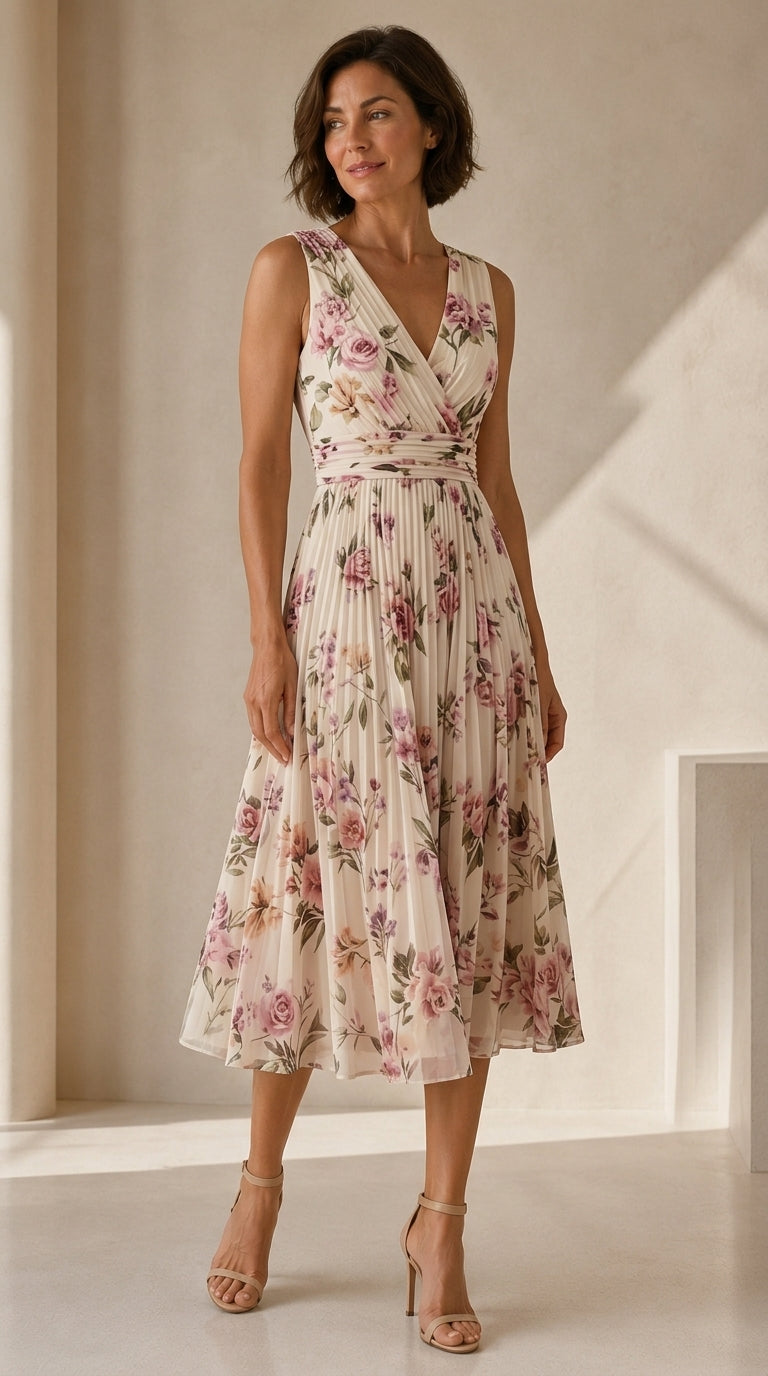 Carmen | Midi Floral de Rosas