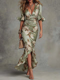 Anastasia - Vestido Elegante Floral