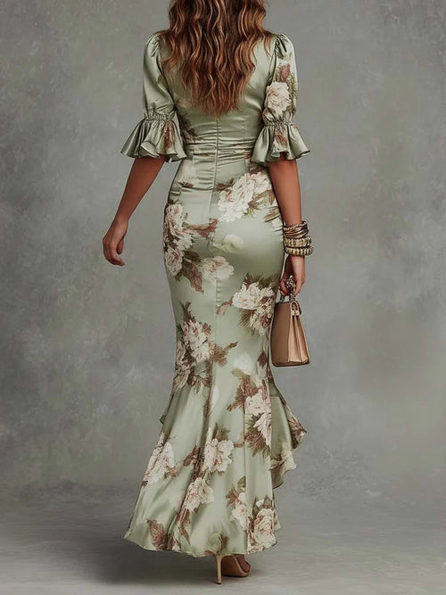 Anastasia - Vestido Elegante Floral