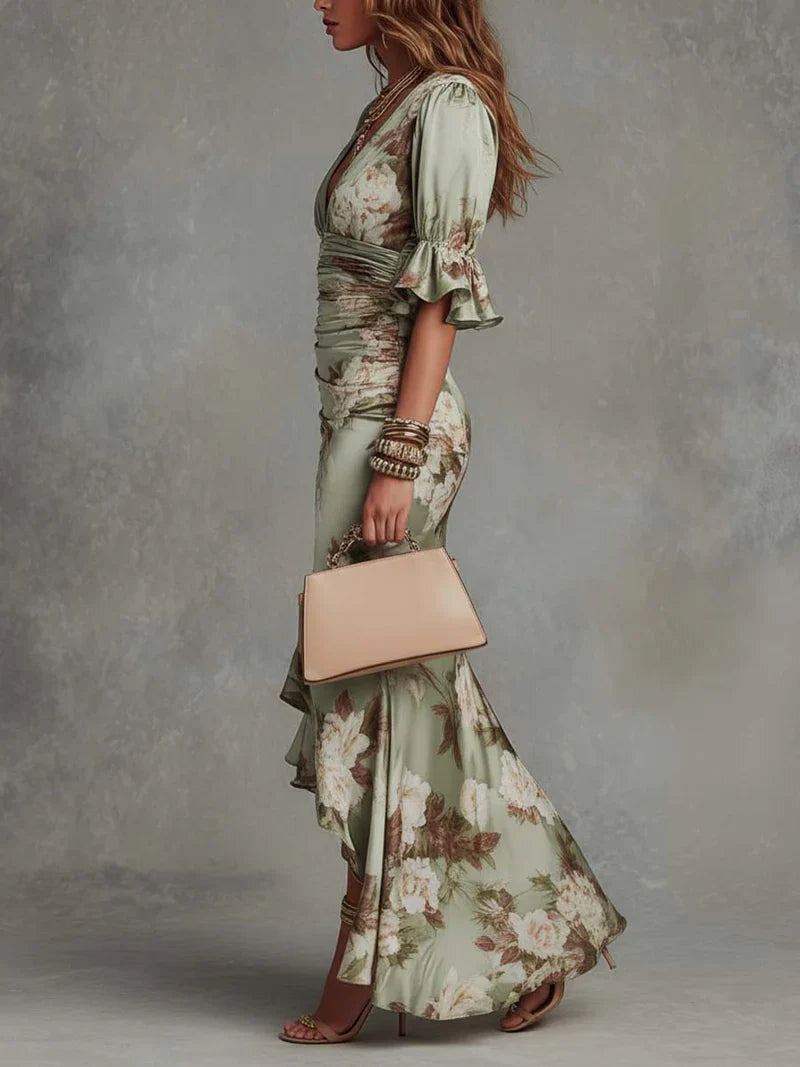 Anastasia - Vestido Elegante Floral