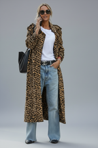 ABRIGO MIDI LEOPARDO
