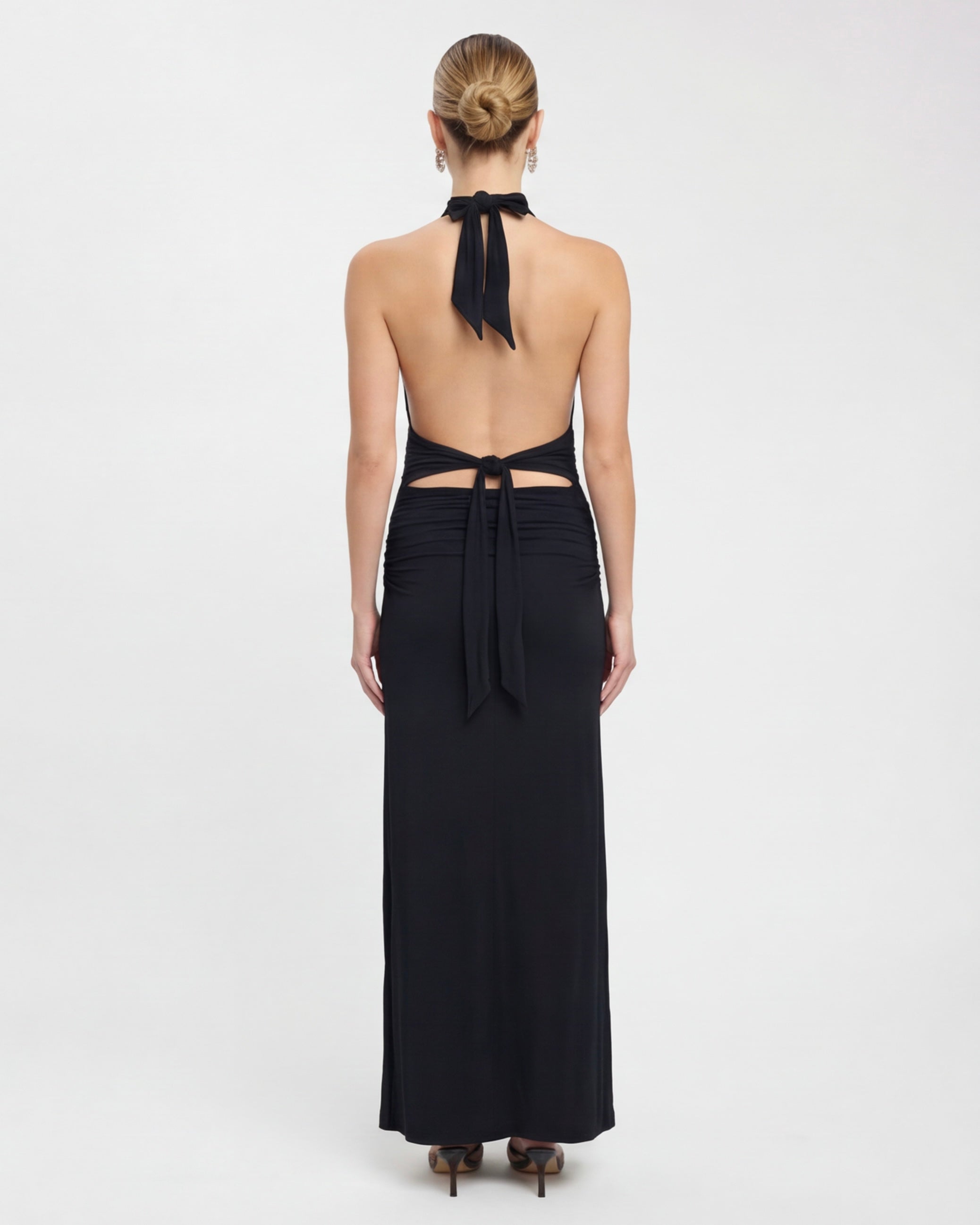Serrano Madrid | Maxi con cuello halter de Nyx